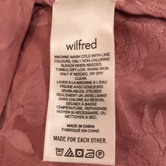 Wilfred Satin Wrap Dress - Picture 7 of 7